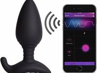 Lovense HUSH Telefon ve Bluetooth Kontrollü Anal Plug 1.75"