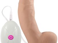 Ultra Soft Dude 21.5 cm Titreşimli Gerçekçi Realistik Dildo