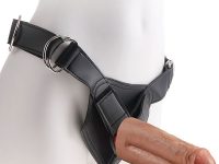 Pipedream King Cock Çift Penisli İçi Dolu Belden Bağlamalı 18 cm