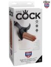 Pipedream King Cock Çift Penisli İçi Dolu Belden Bağlamalı 18 cm-14356