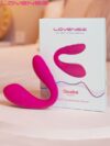 Lovense DOLCE Çiftler için Ayarlanabilir Telefon Kontrollü Vibratör-14943