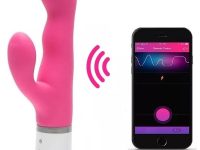 Lovense Nora Çiftler için Bluetooth ve Telefon Kontrollü Rabbit Vibratör