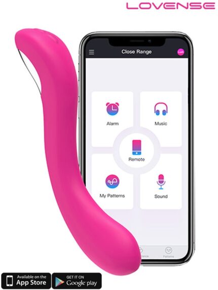 Lovense Osci 2 Çiftler için Bluetooth ve Telefon Kontrollü G Spot Vibratör