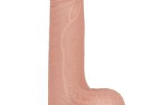 LoveToy Çift Katmanlı Platinyum Silikon Realistik Dildo 18 cm