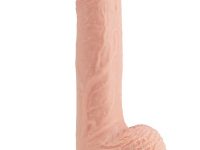 LoveToy Çift Katmanlı Platinyum Silikon Realistik Dildo 22 cm