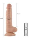 LoveToy Realistik Titreşimli Dildo 21 cm-14986