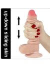 LoveToy Sliding Çift Katmanlı Realistik Dildo 17.5 cm-15008
