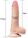 LoveToy Sliding Çift Katmanlı Realistik Dildo 17.5 cm-15010
