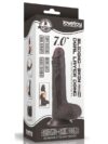 LoveToy Sliding Çift Katmanlı Realistik Dildo 17.5 cm Siyah-15057