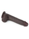 LoveToy Sliding Çift Katmanlı Realistik Dildo 23 cm Siyah-15066