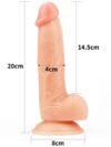 LoveToy The Ultra Soft Dude Realistik Dildo 20 cm-15054