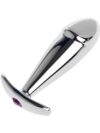 Çelik T Anal Plug Taşlı 10 cm