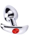 Çelik T Anal Plug Taşlı 8 cm-15309