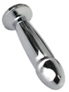 NOXXX Şarjlı Titreşimli Çelik Anal Plug 12 cm