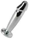 NOXXX Şarjlı Titreşimli Çelik Anal Plug 12 cm