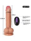 SHEQU Amber Uzaktan Kumandalı Şarjlı Realistik Dildo 21 cm-15259