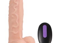 SHEQU Hans Şarjlı Uzaktan Kumandalı Gerçekçi Realistik Dildo 21 cm-15238