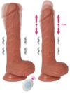 SHEQU William İleri Geri Hareketli Döner Başlı Şarjlı Realistik Dildo 22 cm