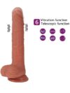SHEQU William İleri Geri Hareketli Döner Başlı Şarjlı Realistik Dildo 22 cm-15243