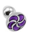 Steel Metal Jeweled Taşlı Çelik Anal Plug 11 cm-15318
