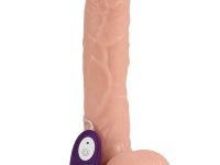XISE Optimus Realistik Dokulu Titreşimli Büyük Dildo 28 cm