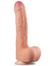 LoveToy Çift Katmanlı Platinyum Silikon Realistik Dildo 28 cm