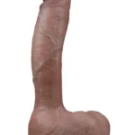 Lovetoy 10.5'' Dual Layered Platinum Silicone Realistik Dildo 27 cm