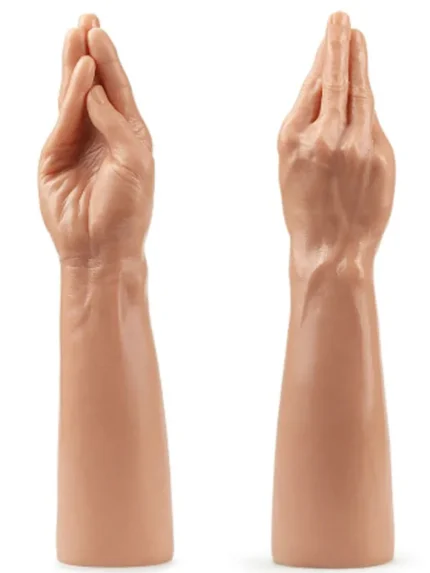 Lovetoy 13.5" King Size Realistic Magic Hand El Dildo 35 cm