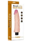 Lovetoy 8" REAL SOFTEE Titreşimli Et Dokusunda Vibratör 20 cm