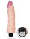 Lovetoy 8" REAL SOFTEE Titreşimli Et Dokusunda Vibratör 20 cm
