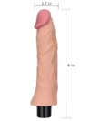 Lovetoy 8" REAL SOFTEE Titreşimli Et Dokusunda Vibratör 20 cm