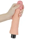 Lovetoy 8" REAL SOFTEE Titreşimli Et Dokusunda Vibratör 20 cm