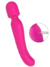 Çift Taraflı Isıtmalı Masaj Wand Vibratör 23 cm