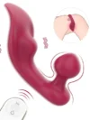 Giyilebilir Şarjlı Anal ve Vajinal Kullanım için Uzaktan Kumandalı Vibratör