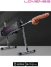 Lovense Sex Machine Telefon Kontrollü Ayarlanabilir Seks Makinesi