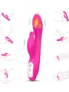 Naughty Isıtmalı Güçlü Titreşimli Tavşan Vibratör 22 cm