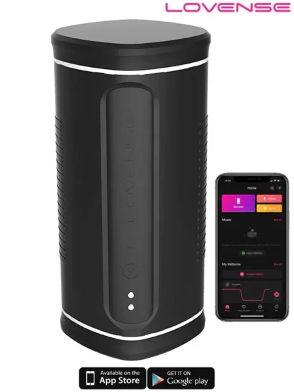 Lovense Calor Akıllı Telefon Kontrollü Erkek Masturbatör