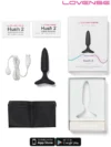 Lovense HUSH 2 Telefon ve Bluetooth Kontrollü Anal Plug 1"