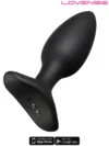 Lovense HUSH 2 Telefon ve Bluetooth Kontrollü Anal Plug 1.75"