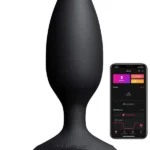 Lovense HUSH 2 Telefon ve Bluetooth Kontrollü Anal Plug 1.75"