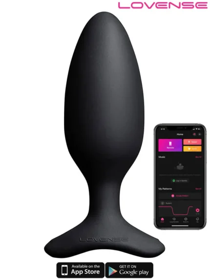 Lovense HUSH 2 Telefon ve Bluetooth Kontrollü Anal Plug 1.75"