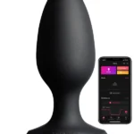 Lovense HUSH 2 Telefon ve Bluetooth Kontrollü Anal Plug 2.25"