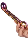 NOXXX Glamaur Ribbed G-Spot Lüx Cam Dildo