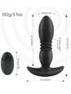 NOXXX İleri Geri Hareketli Uzaktan Kumandalı Şarjlı Anal Dildo
