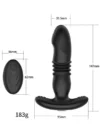 NOXXX İleri Geri Hareketli Uzaktan Kumandalı Şarjlı Giyilebilir Anal Dildo