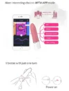 LOTOS Lipstick Telefon Kontrollü Ruj Vibratör - Görsel 6