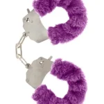 NOXXX Metal Kelepçe Mor Peluşlu