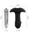 Giyilebilir Titreşimli Penis Butt Plug - Görsel 3