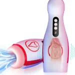 Vakumlu ve Titreşim Özellikli Şarjlı Oral Seks Mastürbatörü