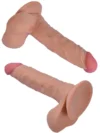 8.5” Ultra Yumuşak Realsitik Penis 21.5 cm - Görsel 2